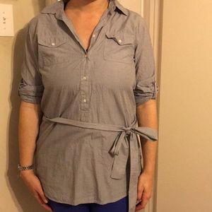 J Crew Belted Beach Tunic